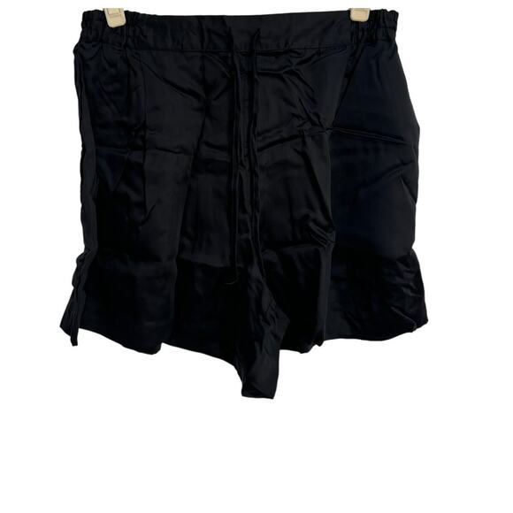 NWT Ettitude Sateen Set - Short Sleeve Shirt & Shortie - Onyx - Picture 4 of 9